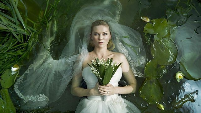 Kirsten Dunst dans Melancholia