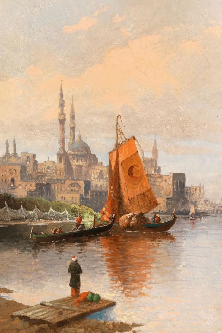 View from Constantinople by Karl Kaufmann