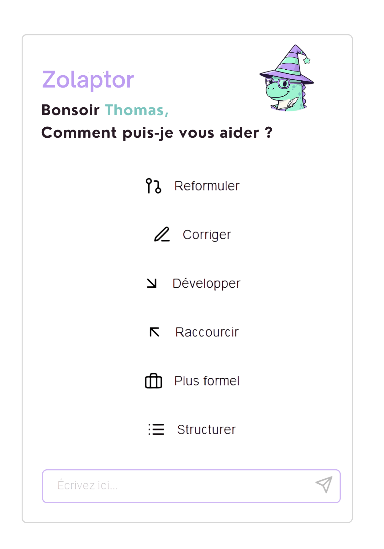 Capture d'écran Zolaptor