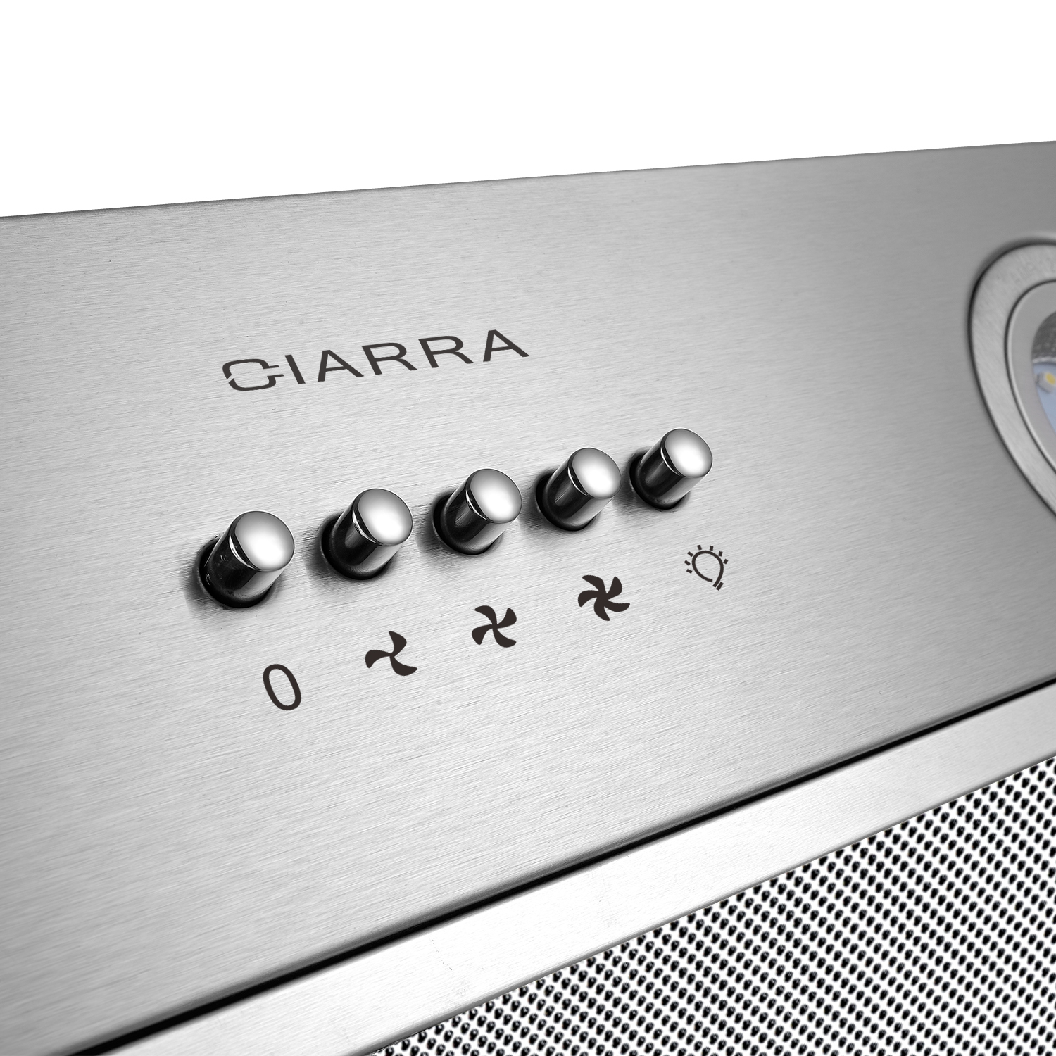CIARRA Groupe Filtrant 52cm 300 M3/h Filtre A Charbon Evacuation Eclariage Led - Inox - 913ASS52 15 CIARRA HOTTE INTEGREE 52CM