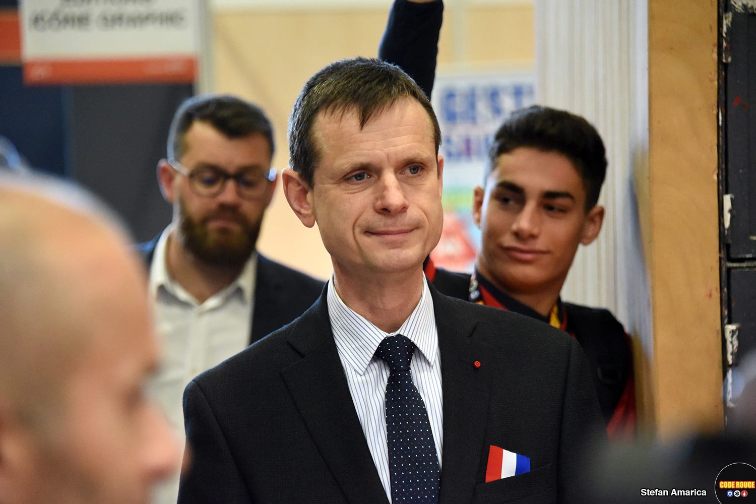 Scène issue du reportage au salon Secours Expo 2019