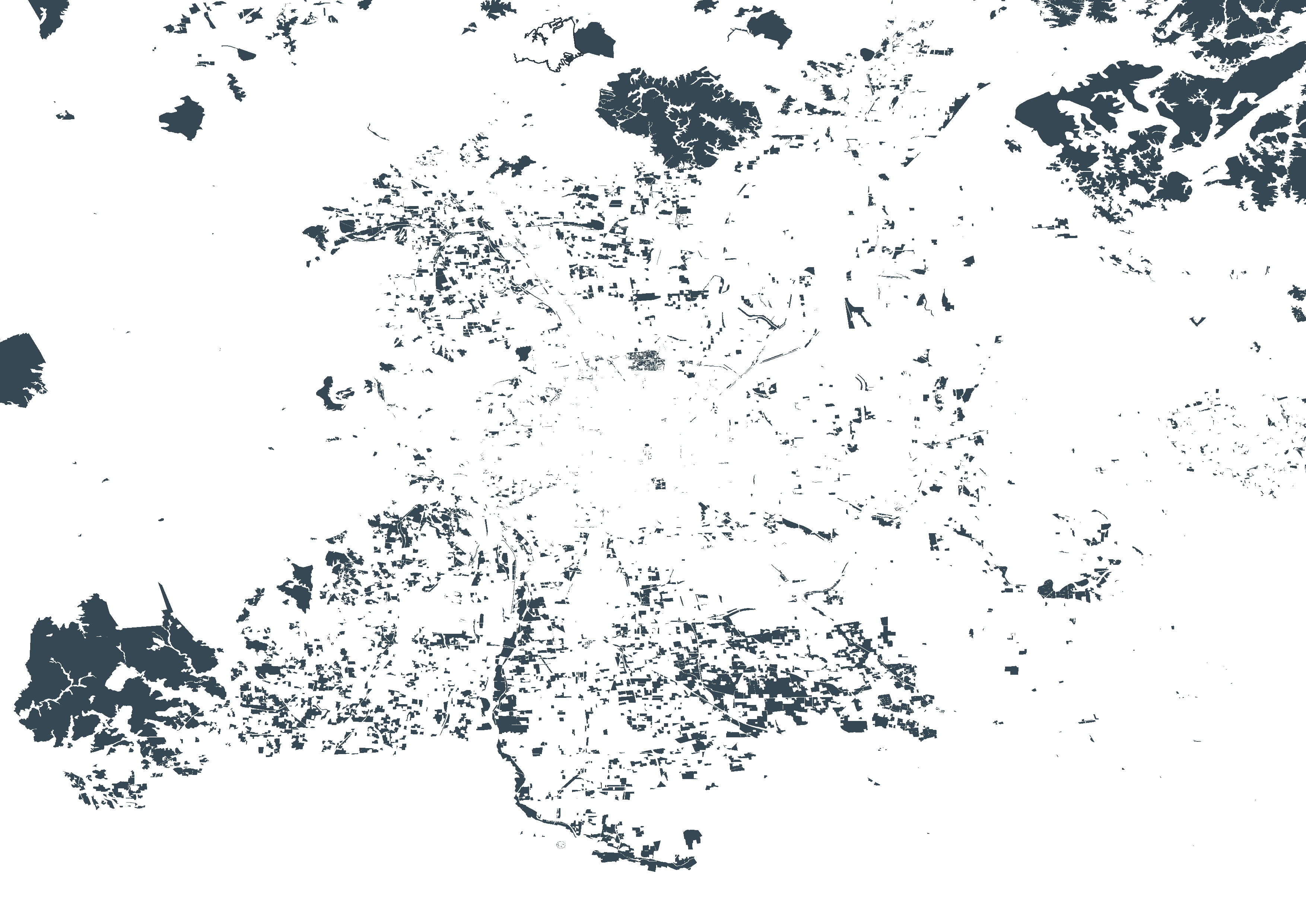 Terrains inexploités / vieux quartiers