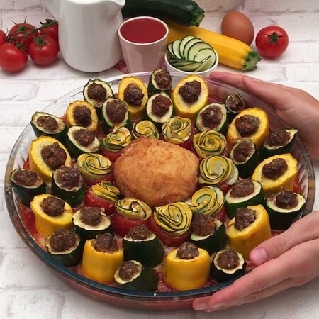 Gratin de légumes farcis