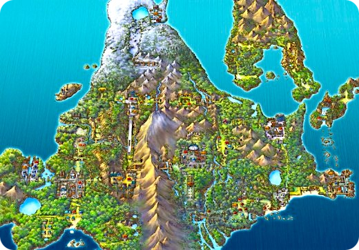 Truco region Sinnoh Unova Rpg 