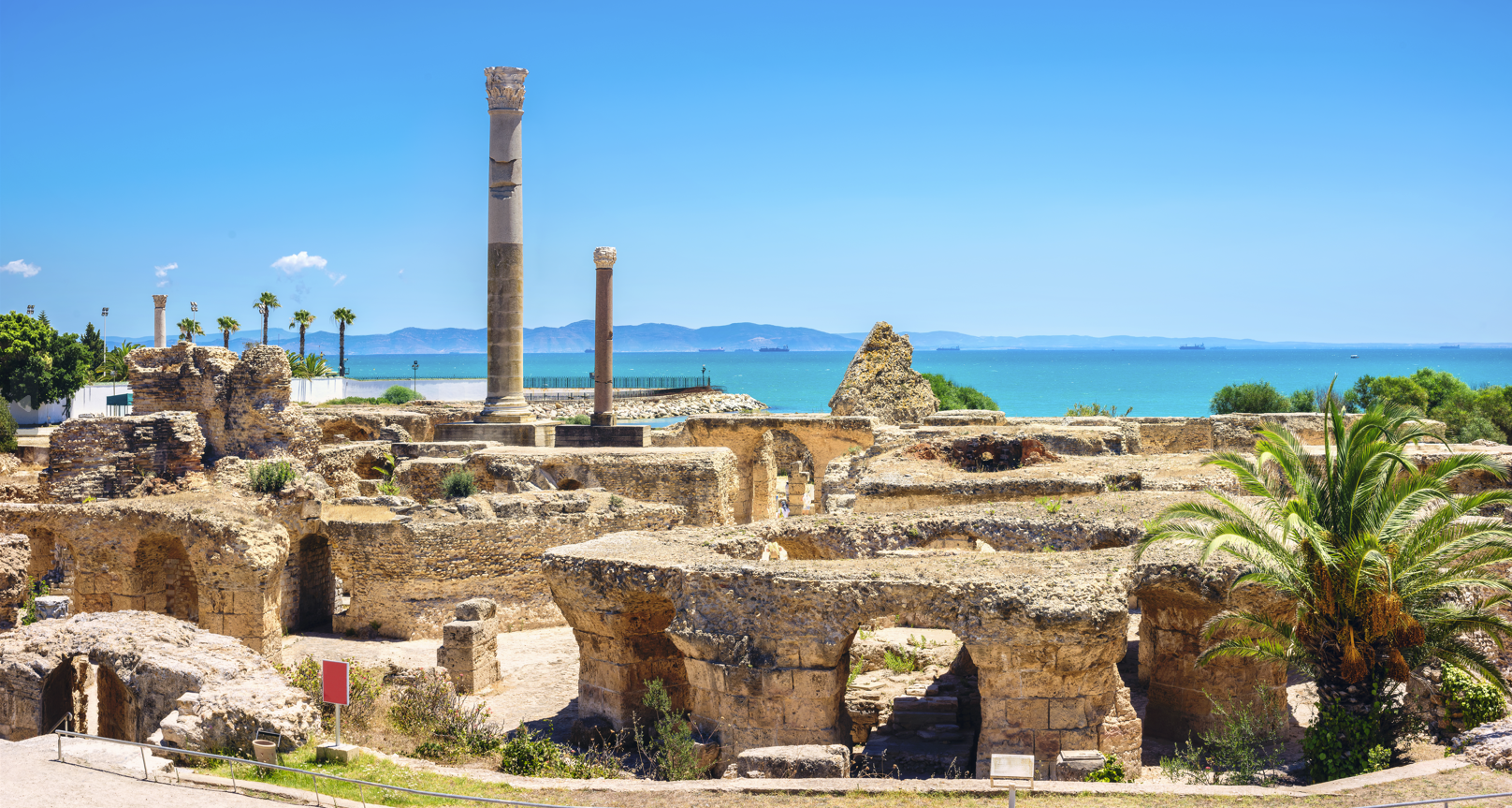ruines archeologiques tunisie
