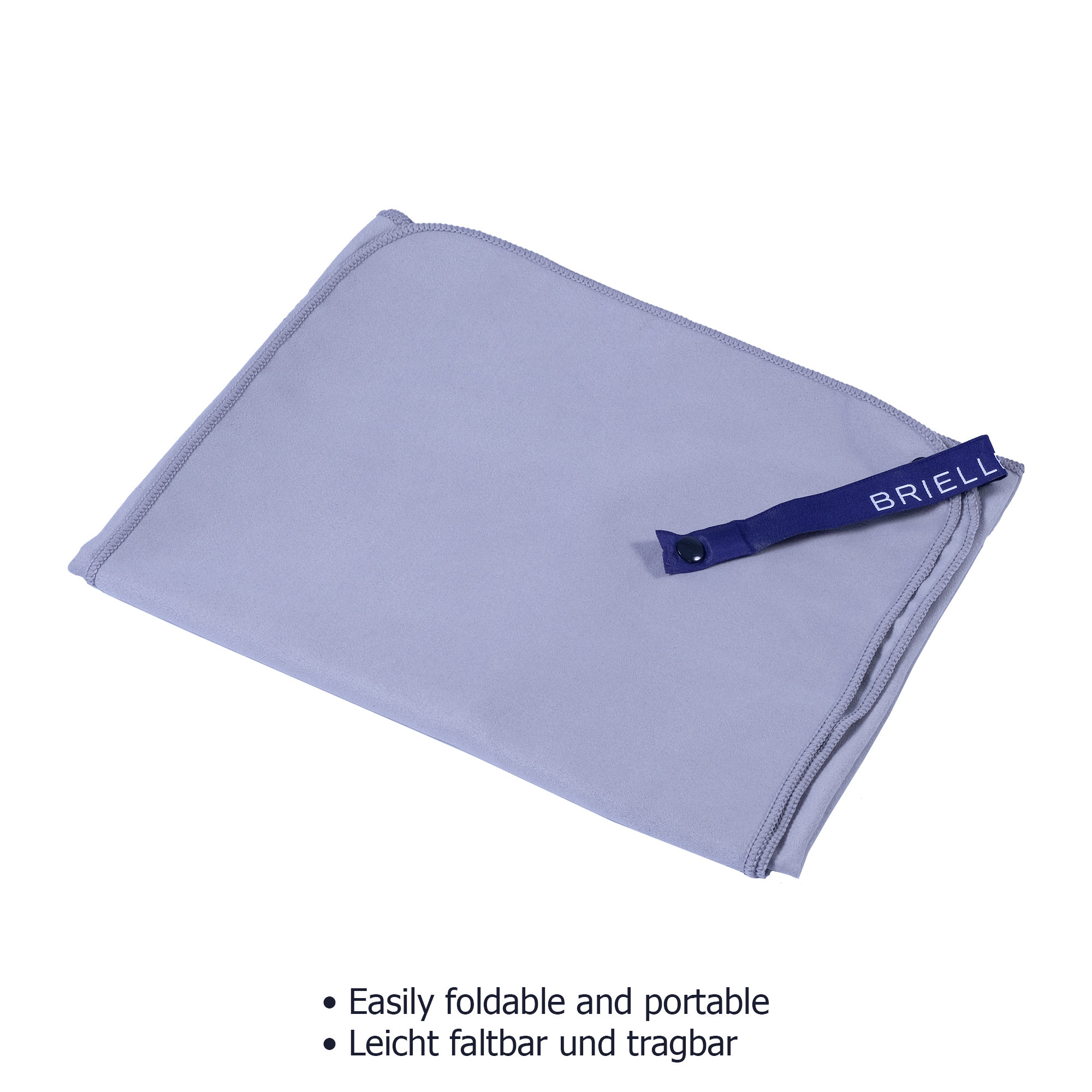 Brielle Fitnesshandtuch rutschfest - Magnet und Reißverschlusstaschen - Bild 27 von 38