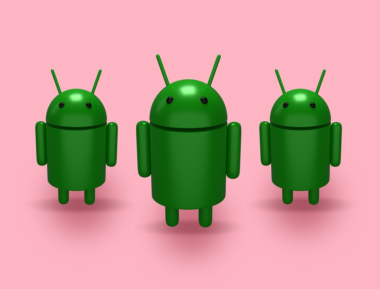 Figurines du logo Android