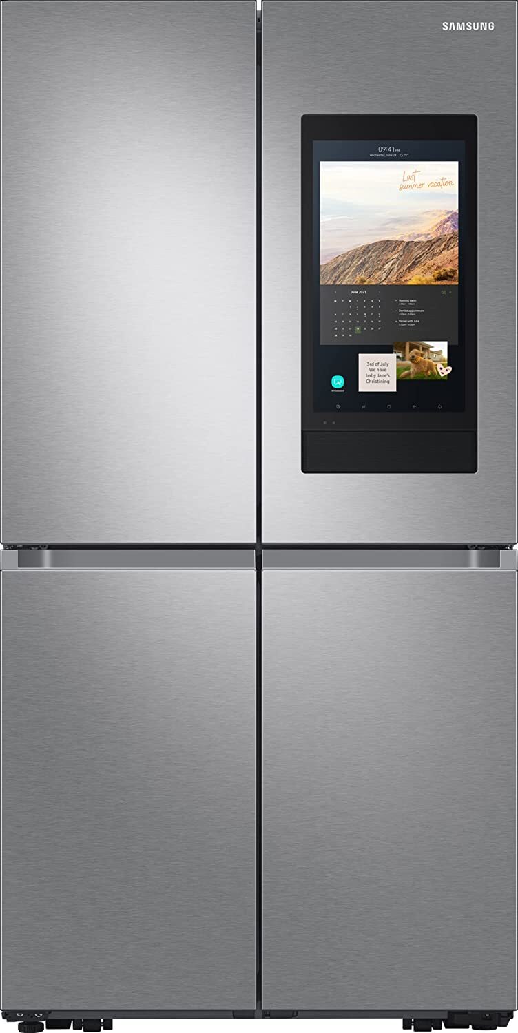 Modèle frigo connecté Samsung Family Hub