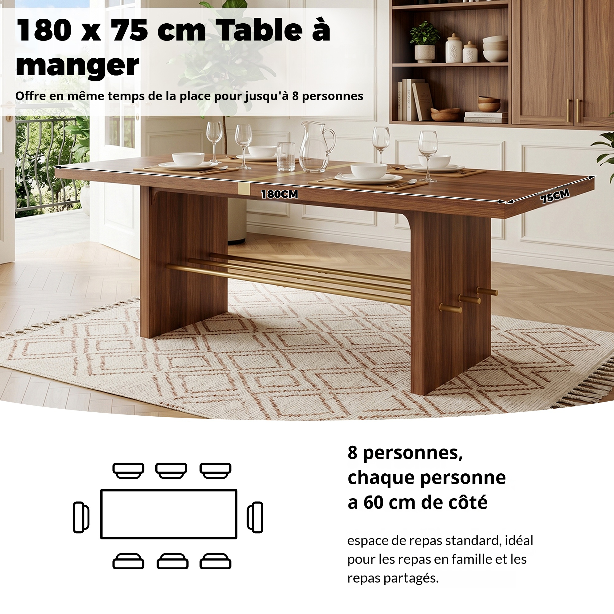 Table de salle à manger - caractéristique 2