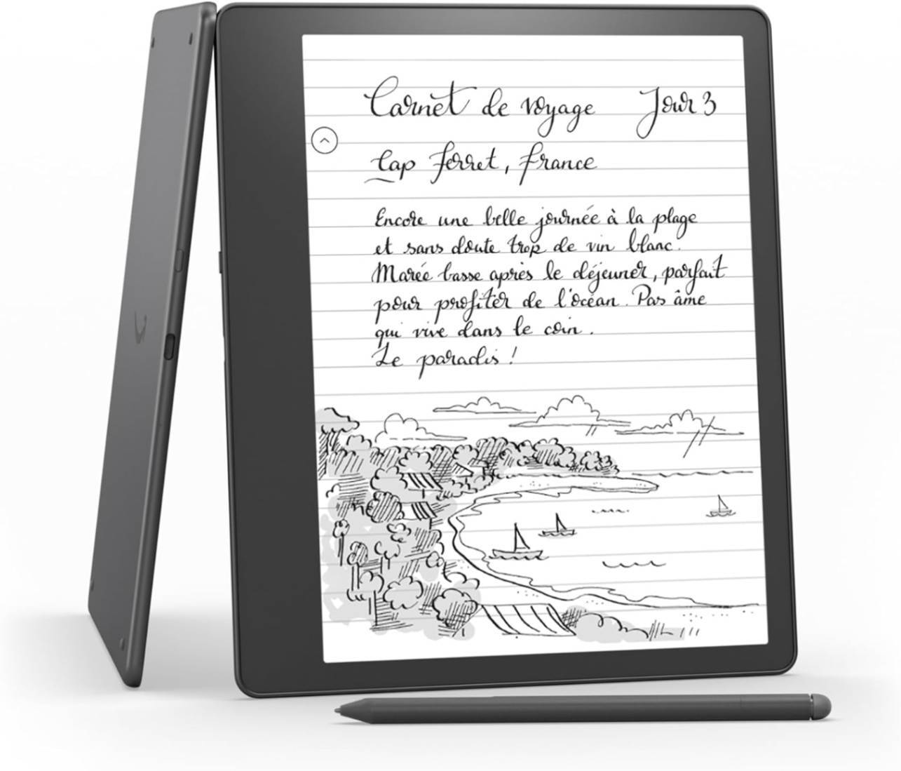 liseuse kindle scribe noir