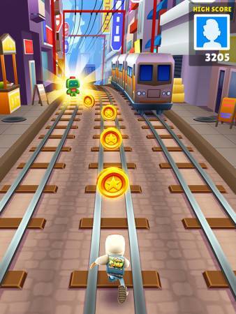 Gameplay de Subway Surfers