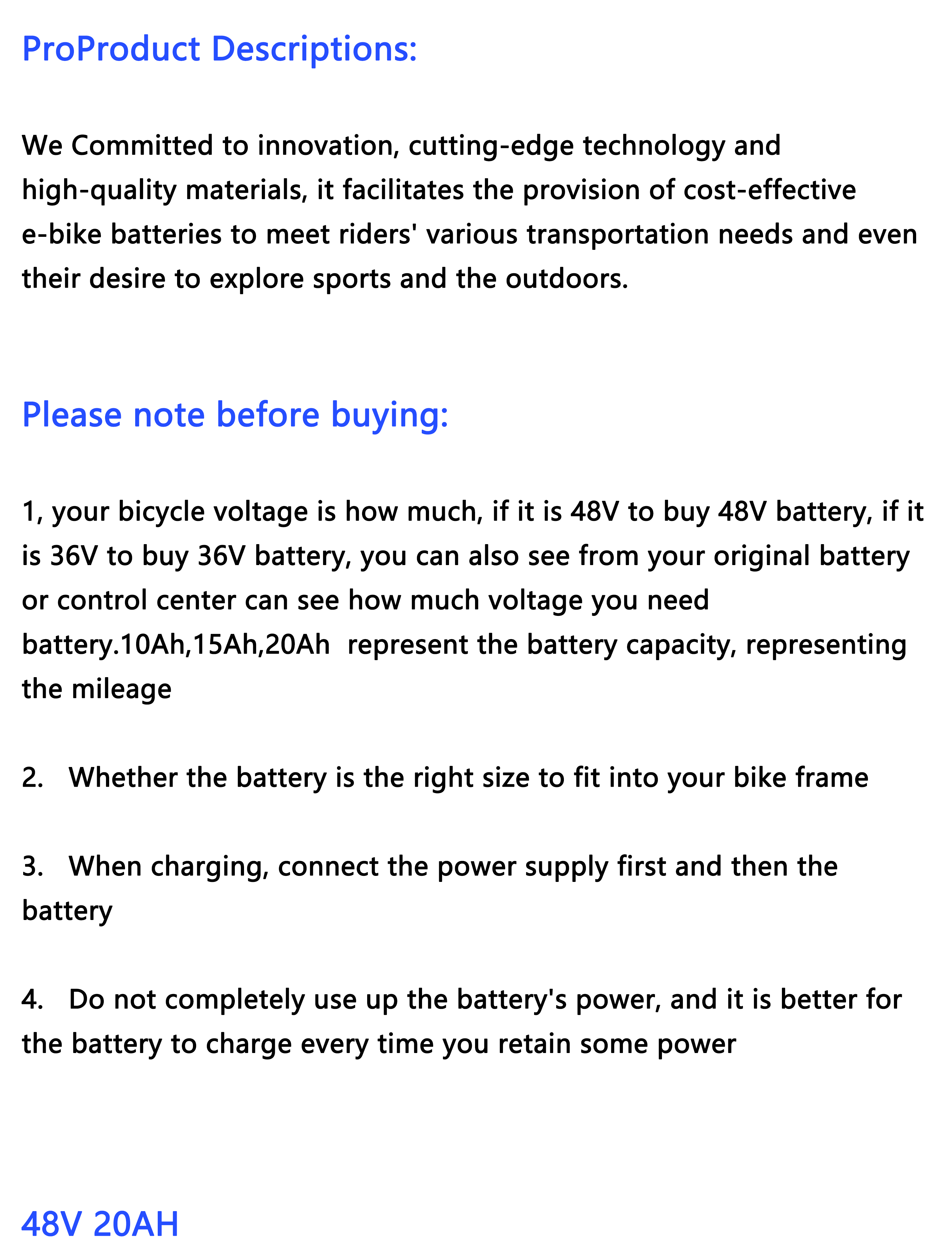 Ebike Battery