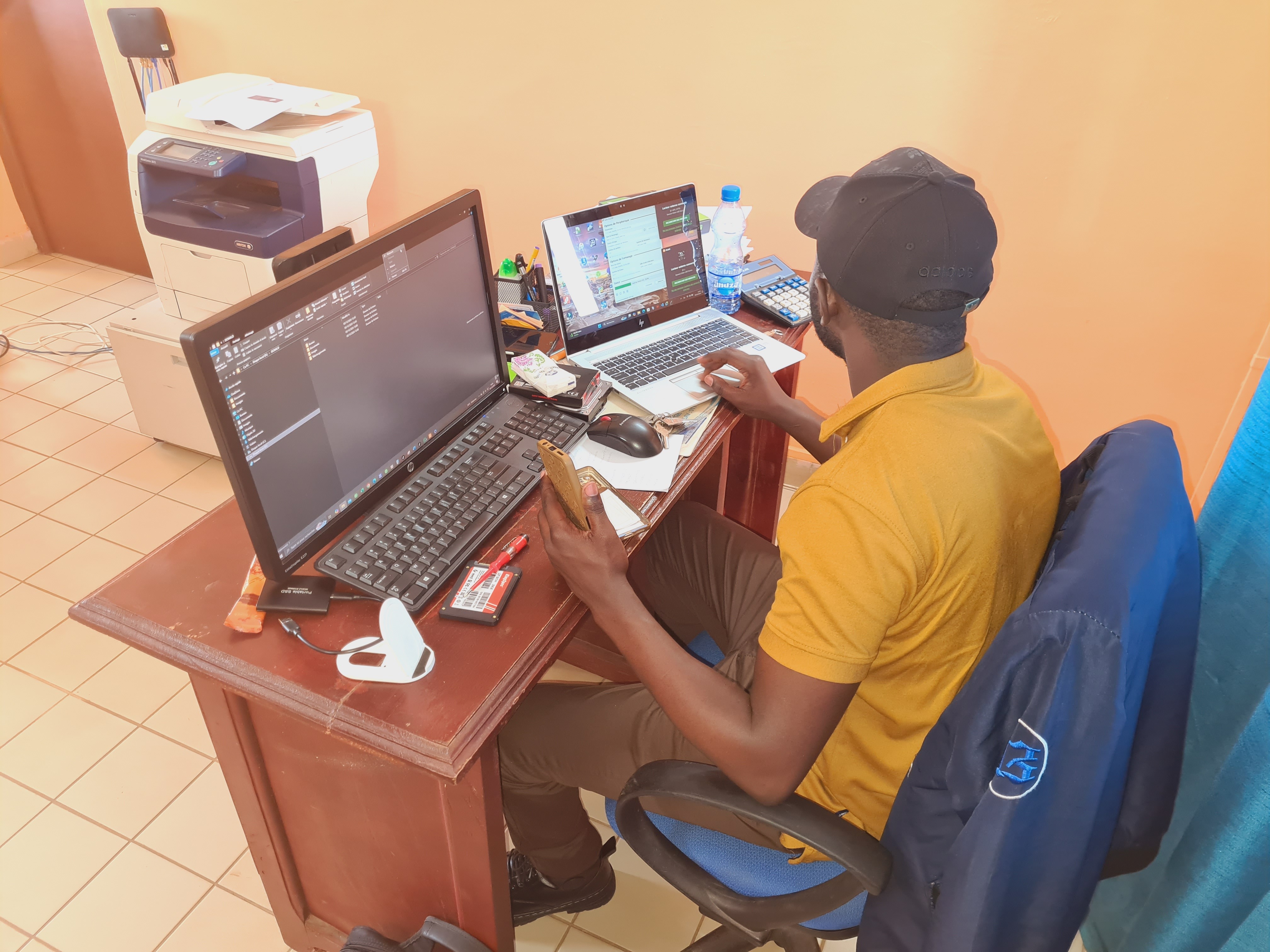 Intervention sur PC portable