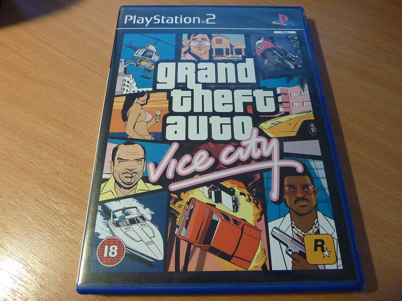 Pochette d’un jeu GTA Vice city 