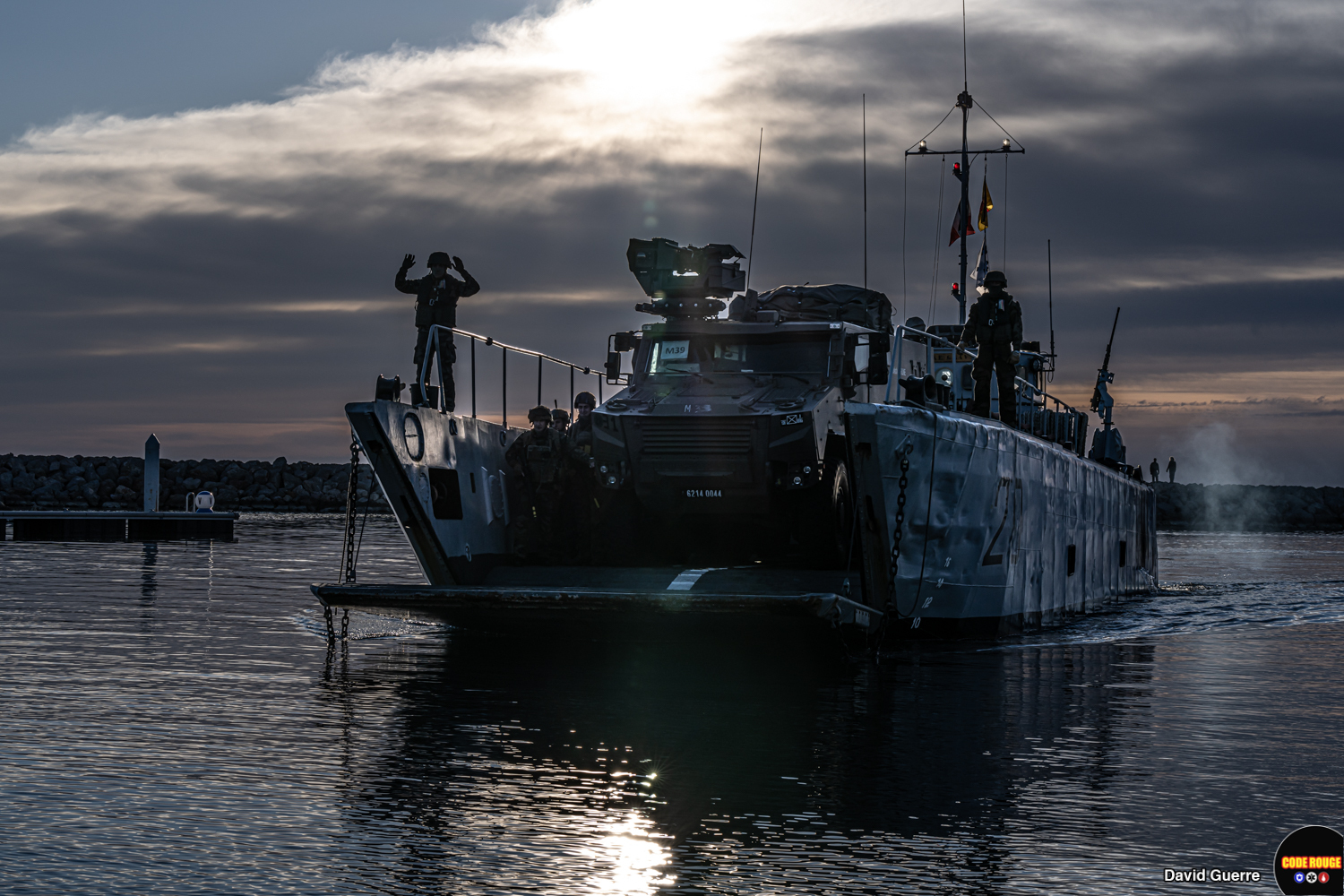 Scène issue du reportage sur l'exercice ORION 23