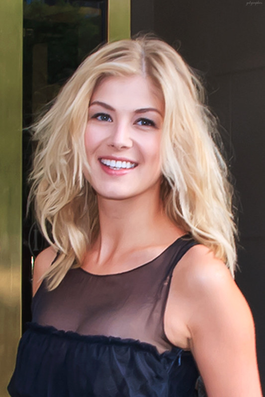 L’actrice Rosamund Pike