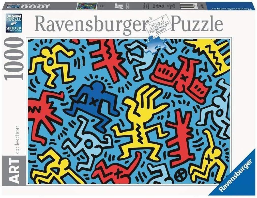 puzzle 1000 pieces keith haring