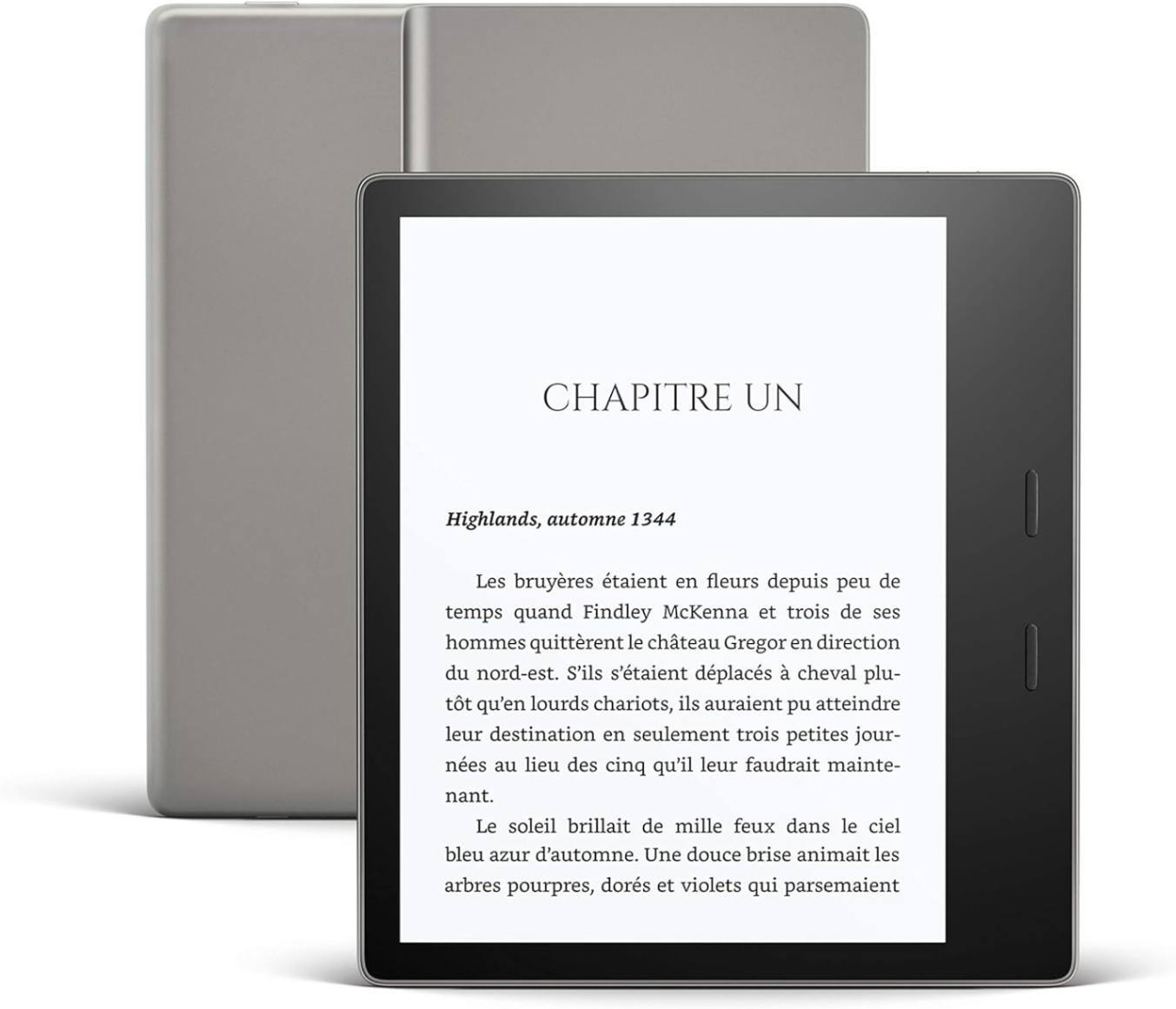 liseuse kindle oasis gris et noir