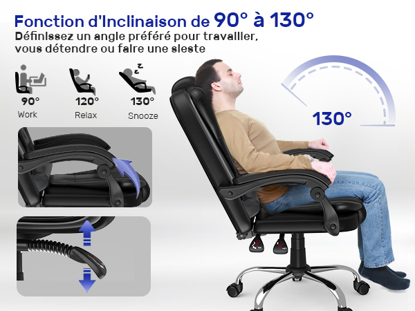 Poltrona ergonomica su ruote da ufficio - Castellani Shop