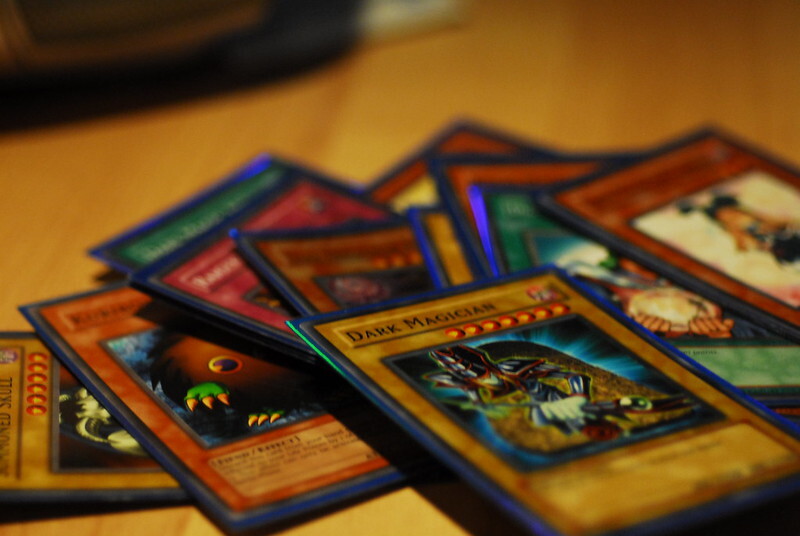 Des cartes du jeu Yu-GI-Oh!