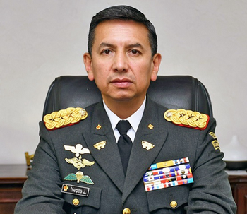 Le colonel Jonatan Yepes est l'officier en charge du commandement de la force Ascara.