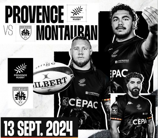 INFOS ce MARDI 10 SEPTEMBRE (Matinée) > Pro D2 3ÈME JOURNÉE > J –3 du match > PROVENCE RUGBY / USM ce Vendredi 19H30 Stade Maurice David <> PLANNING USM <> Du CÔTÉ de SAPIAC <> ACTUS Pro D2 <> RUGBY RÉGIONAL Jjsnt2