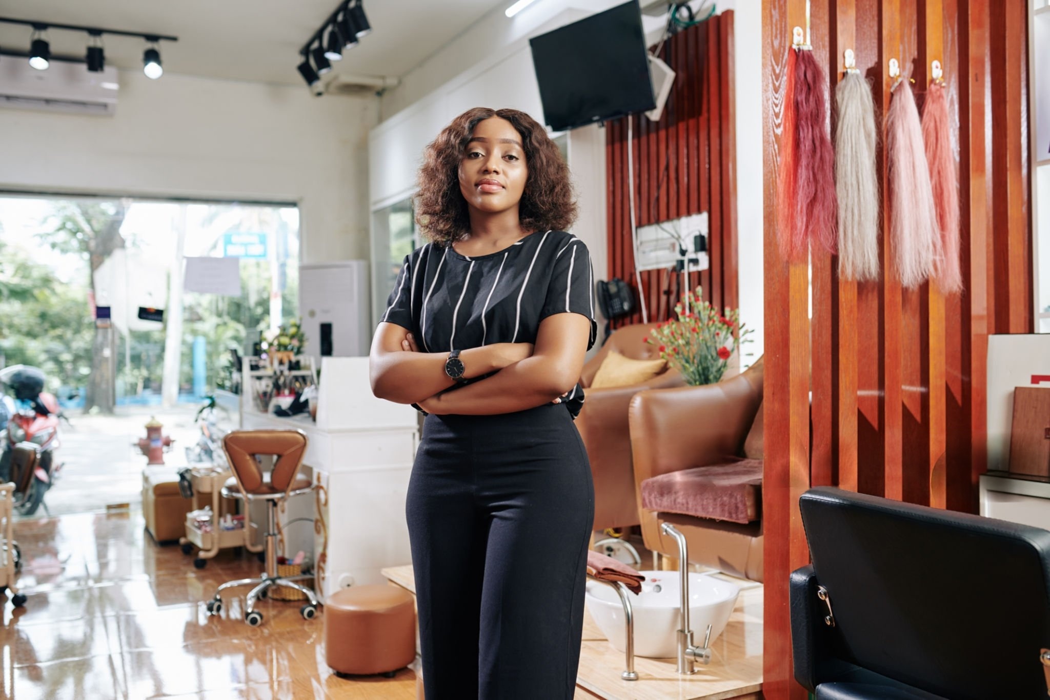 Success story formation beauté 4B Academy - Ouverture salon beauté après formation - Témoignage élève satisfaite