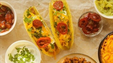 Tacos à la viande hachée