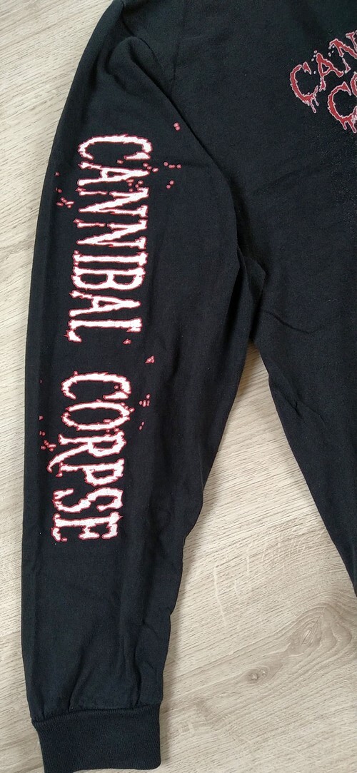 cannibal corpse vile 2004 vintage long sleeve shirt (xl size) , T