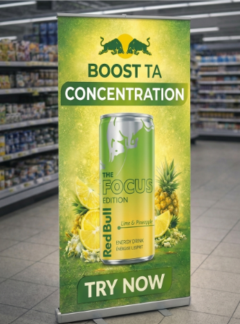 Banderole Red Bull Focus