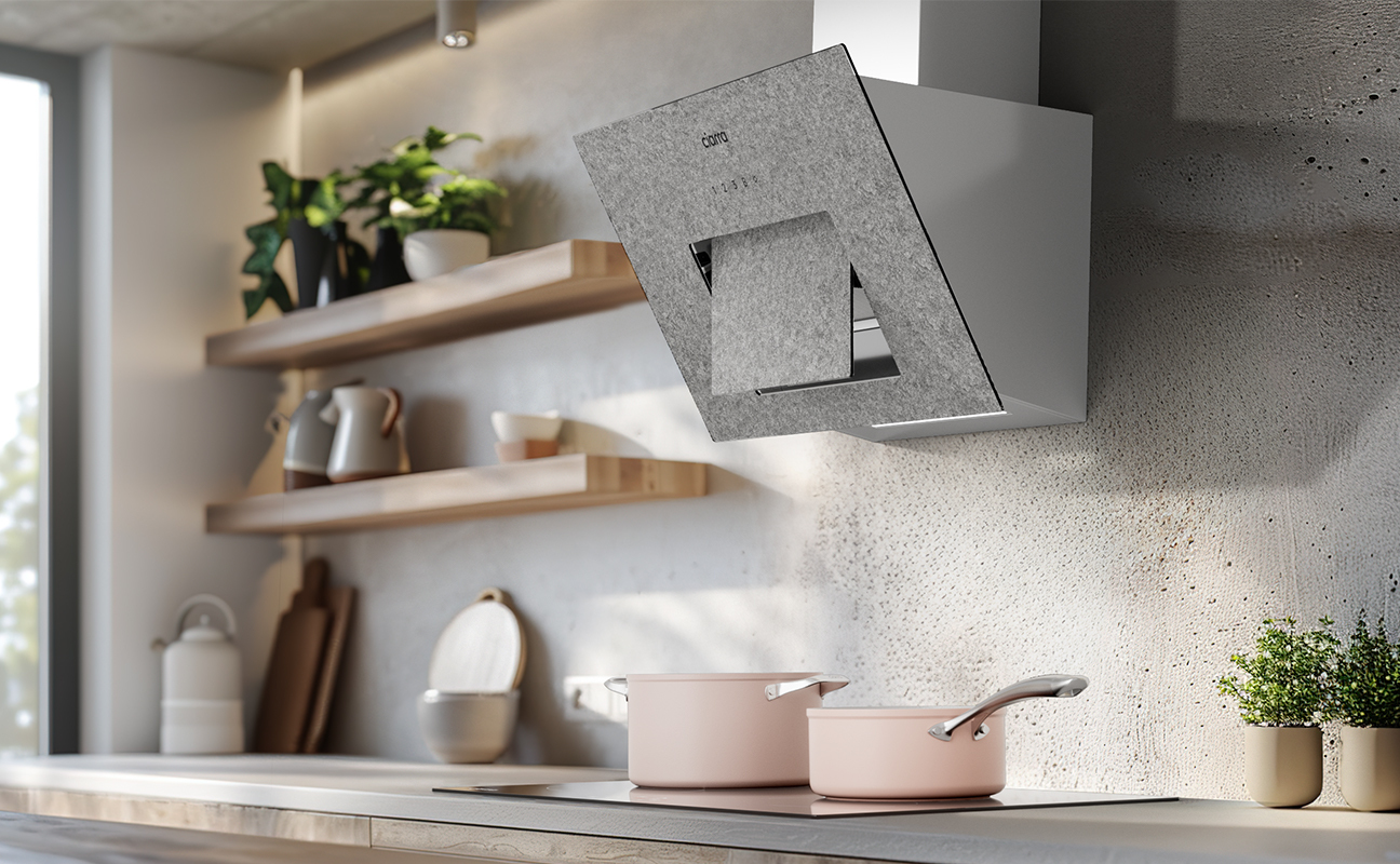 hotte inclinée blanche 60 cm