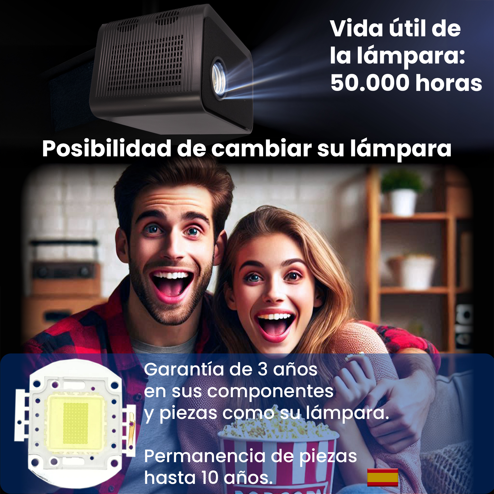 Seelumen apuesta por la sostenibilidad lampara de larga duración y posibiilidad de recambio