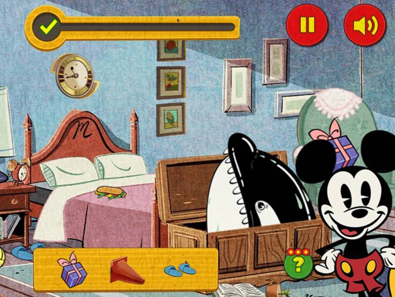 Gameplay de Mickey et ses amis : Cache – Cache