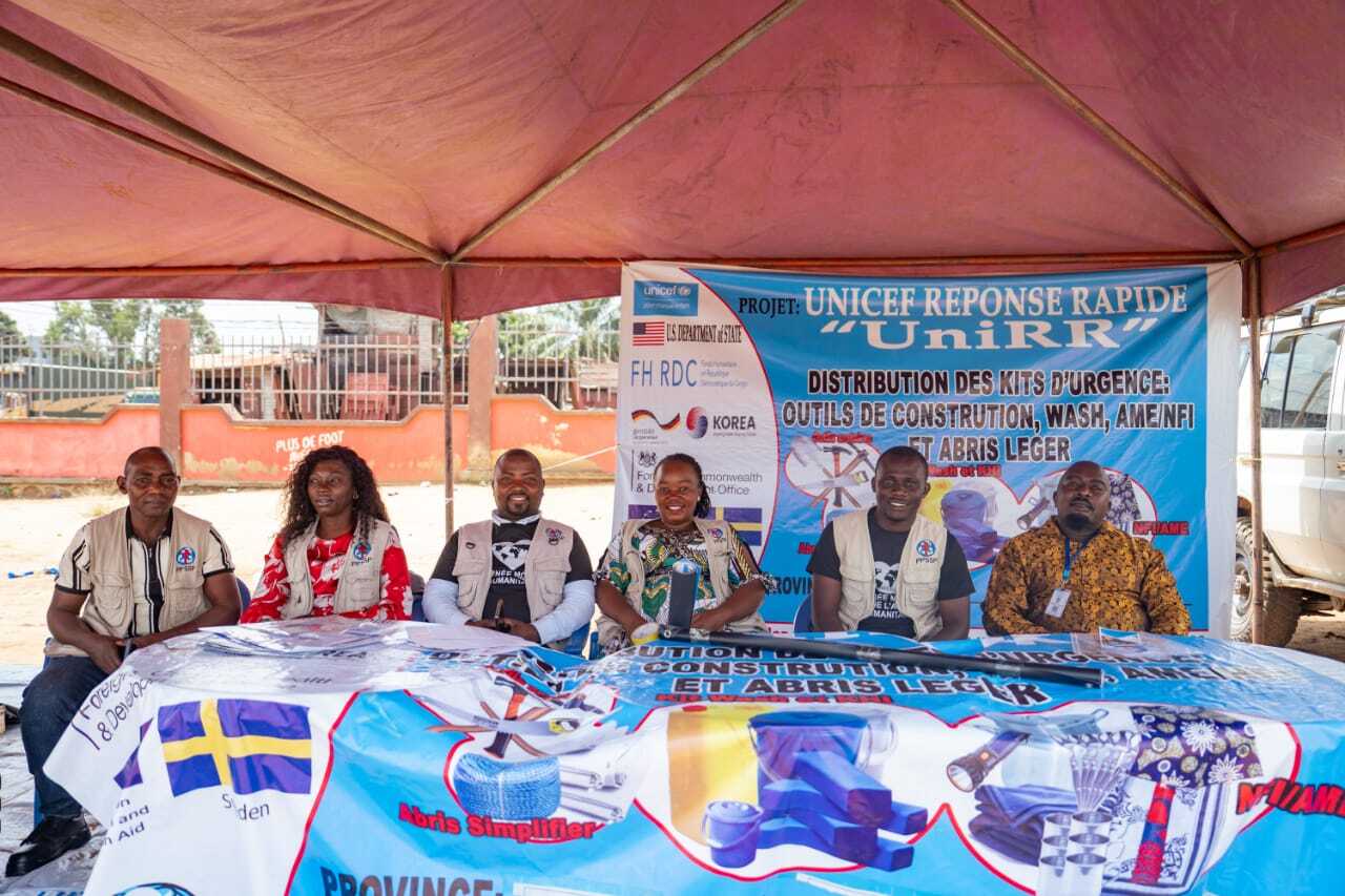 Exposition des activités du PPSSP au stade EPO Ville de Bunia