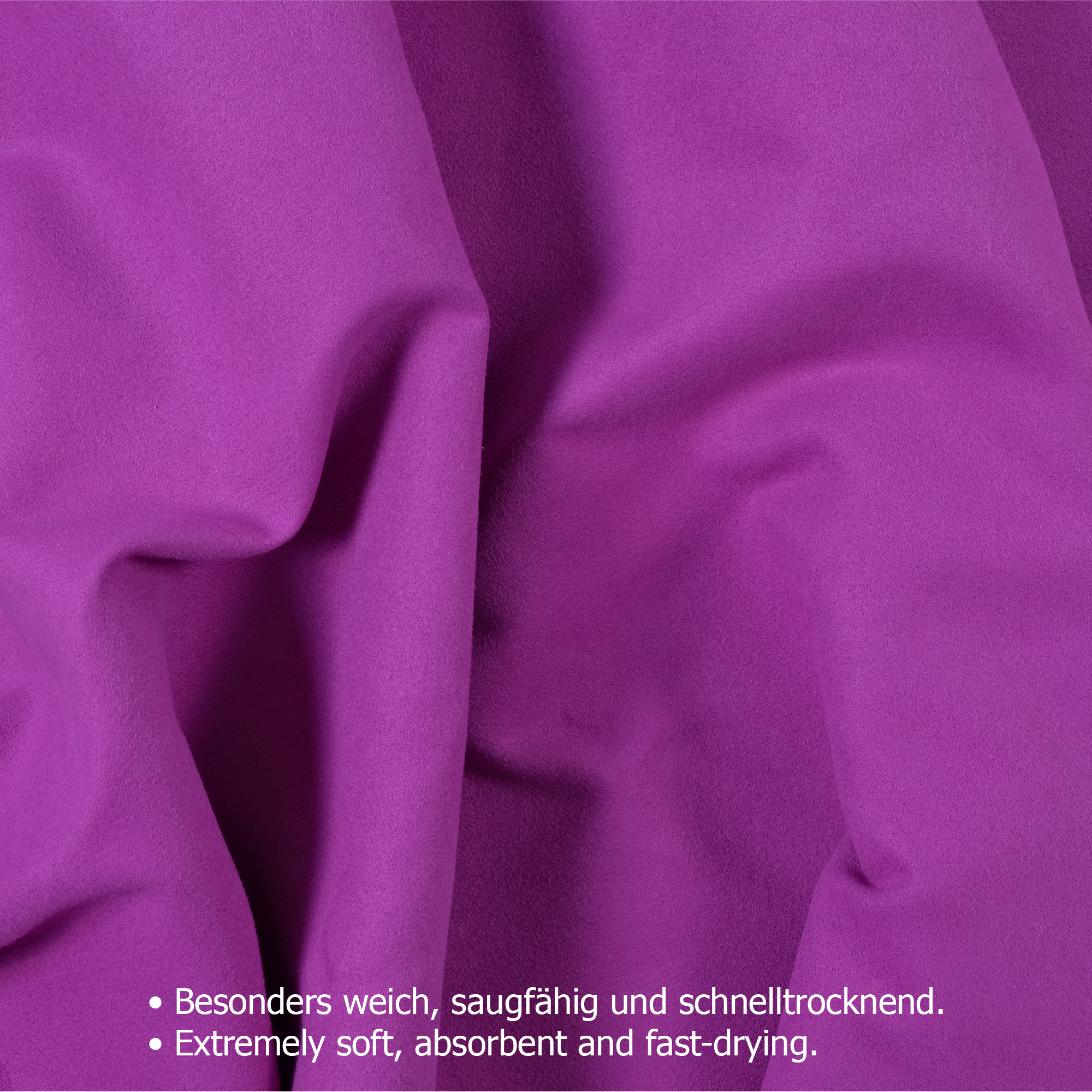 Brielle Fitnesshandtuch rutschfest - Magnet und Reißverschlusstaschen - Bild 35 von 38