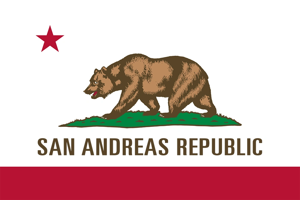 Drapeau de San Andreas