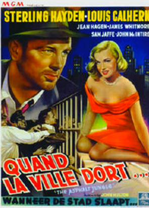Affiche du thriller Quand la ville dort