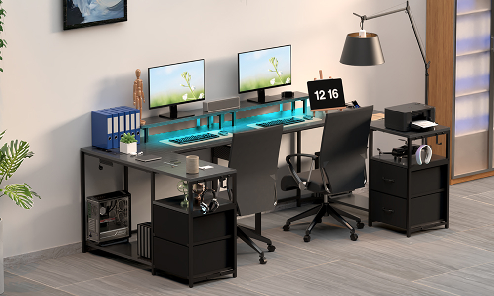 Étagère supérieure du bureau