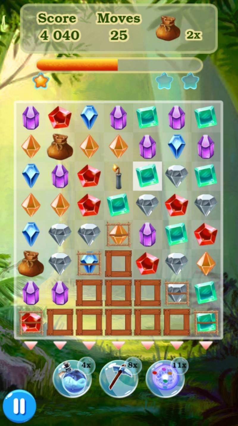 Gameplay de Jewel Magic