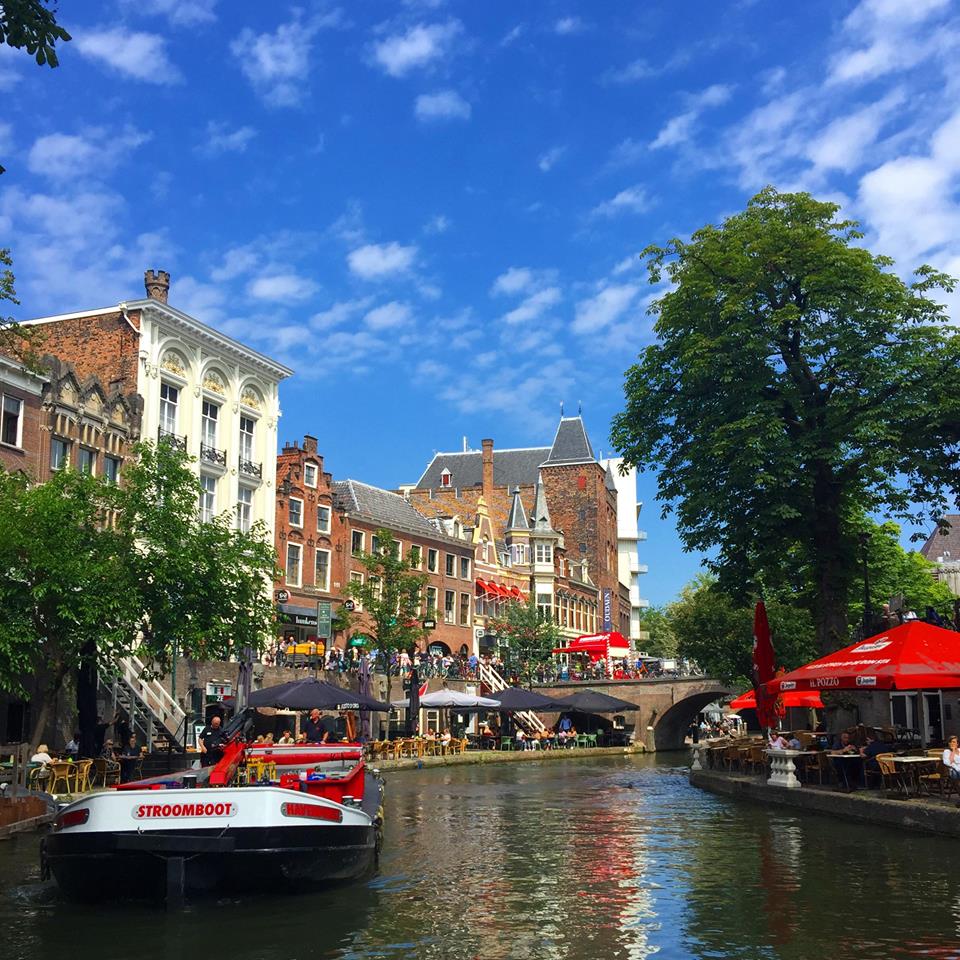 Les jolis canaux d'Utrecht