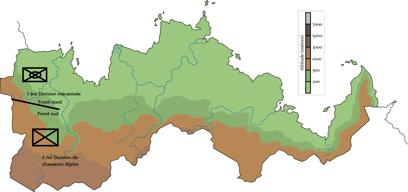 Carte du déploiement