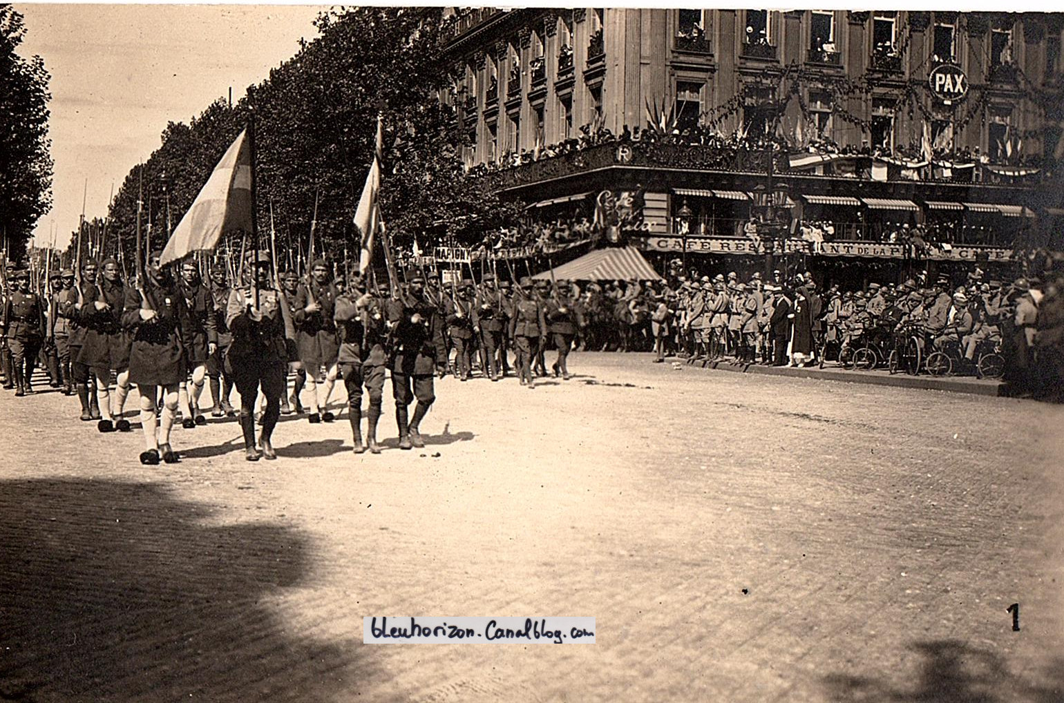 photos diverses, défilé des vainqueurs, 16ri NER5J