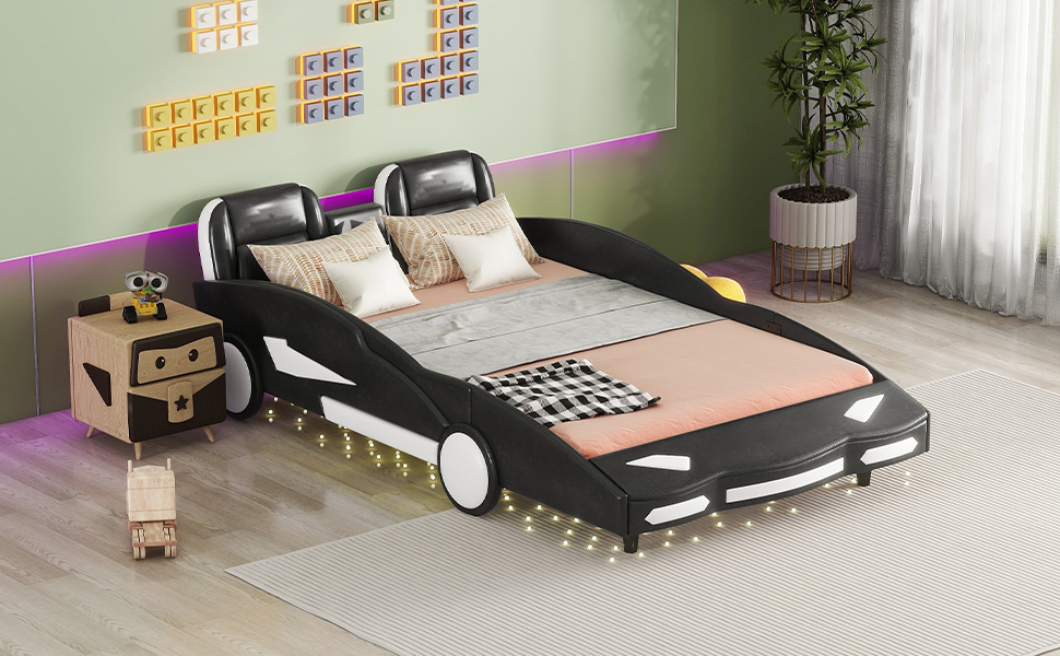 Kinderbett im Rennwagen-Design