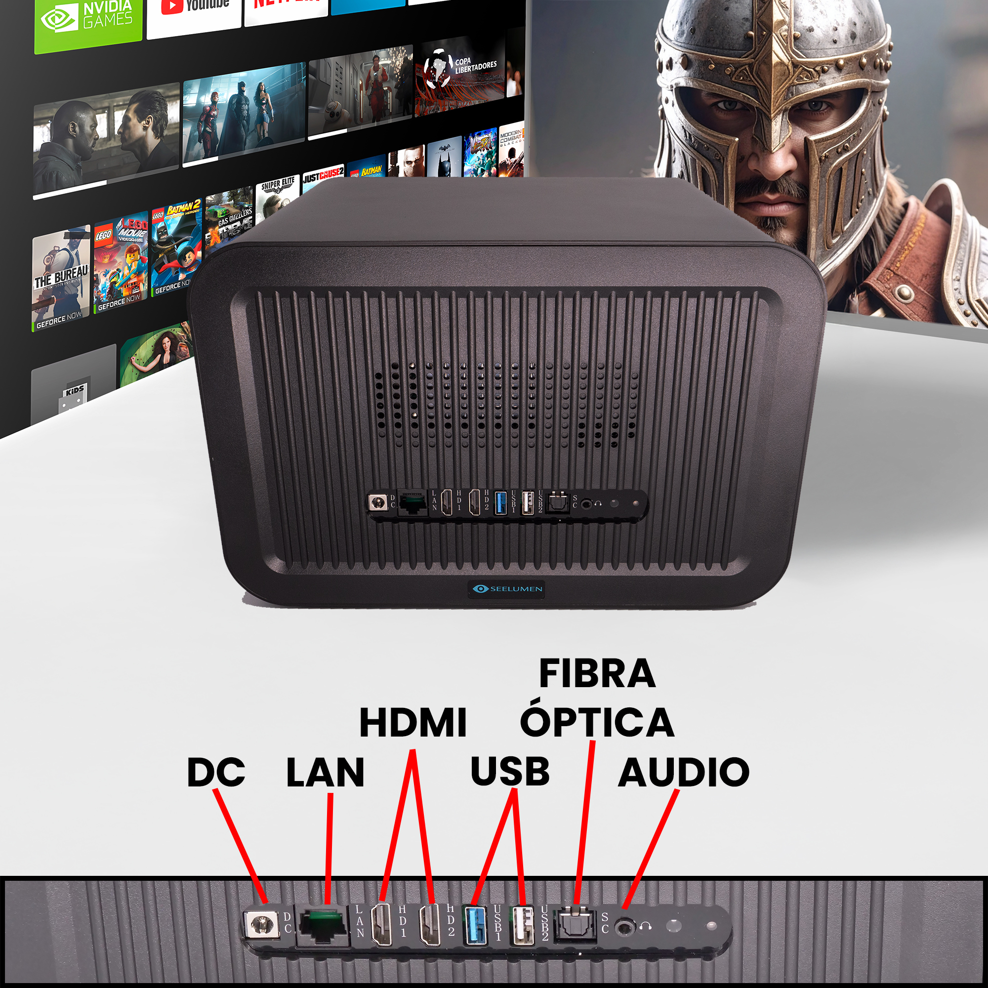 Proyector Seelumen 811 4K disfruta de tus contenidos en máxima calidad