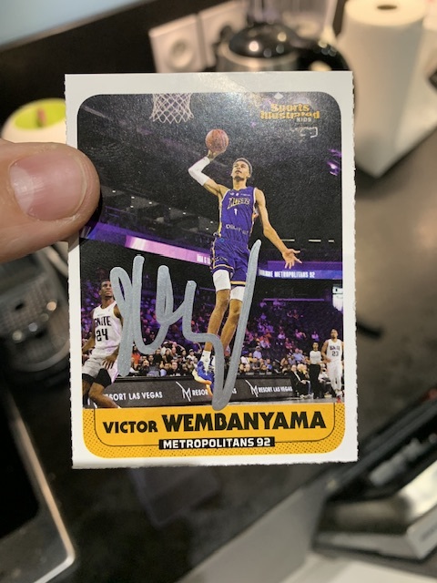 6 Cards Victor Wembanyama Custom Rookie 86 Style Spurs Uniform 