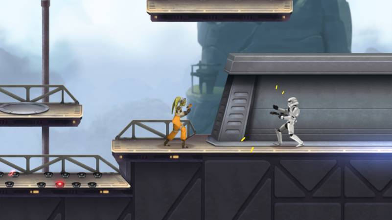 Gameplay de La Salle D'Arcade Star Wars