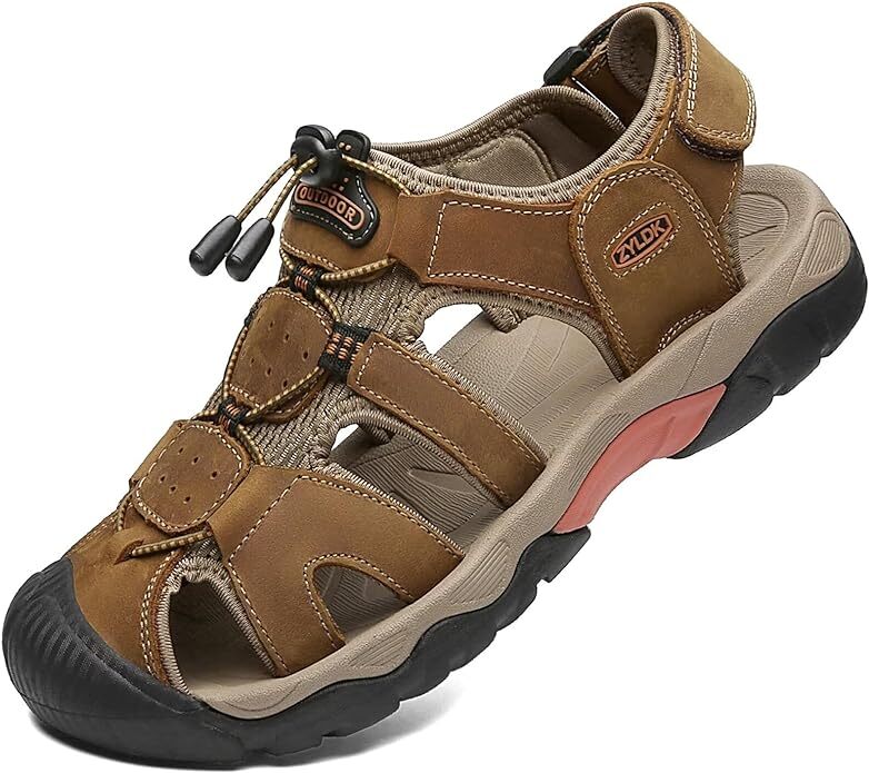 chaussure de randonnée sandales marron
