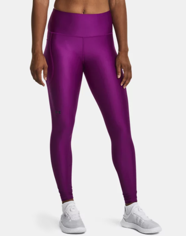 legging de sport under armour violet