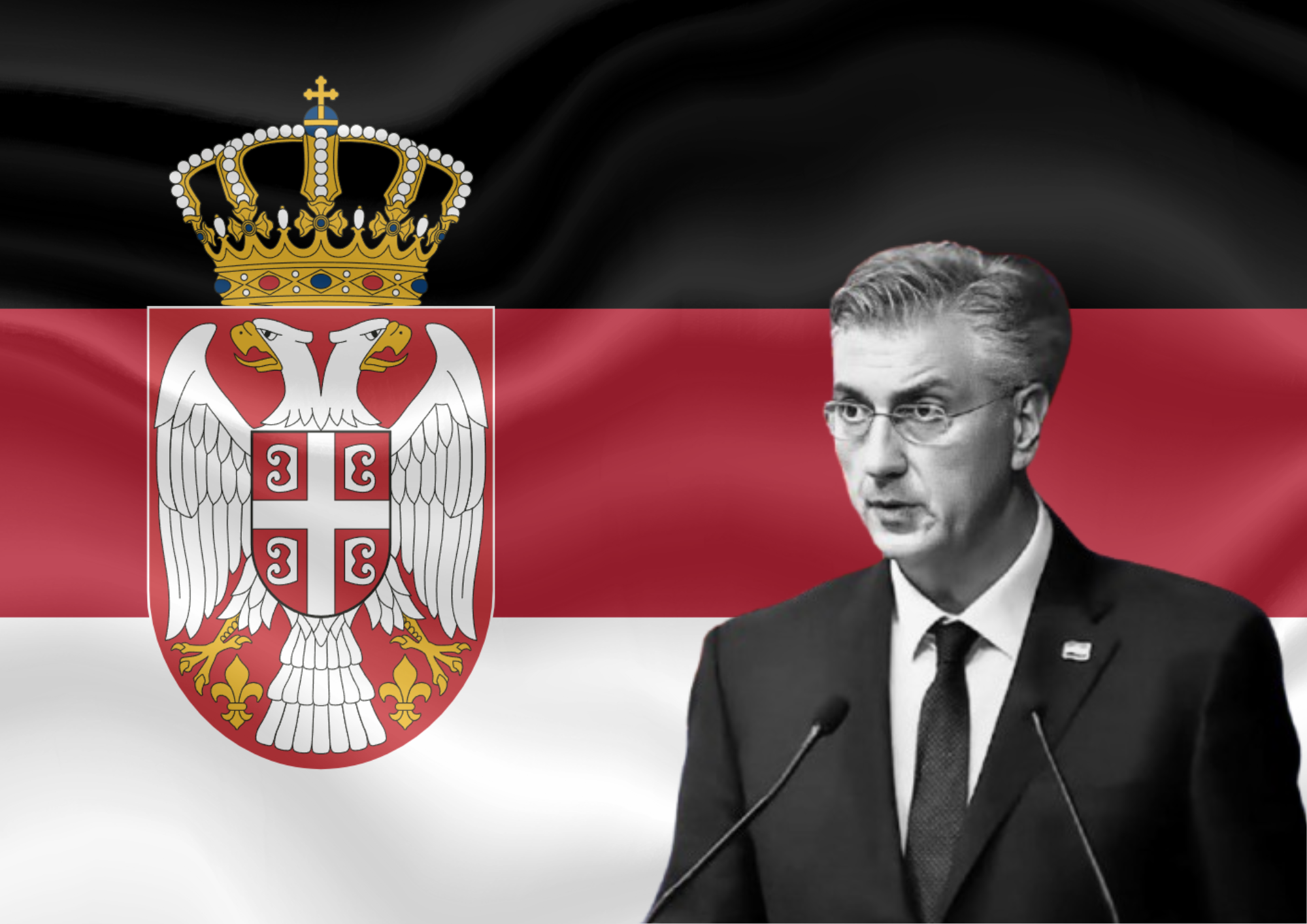 Levon Tsarukyan à la télévision prêt à faire son discours