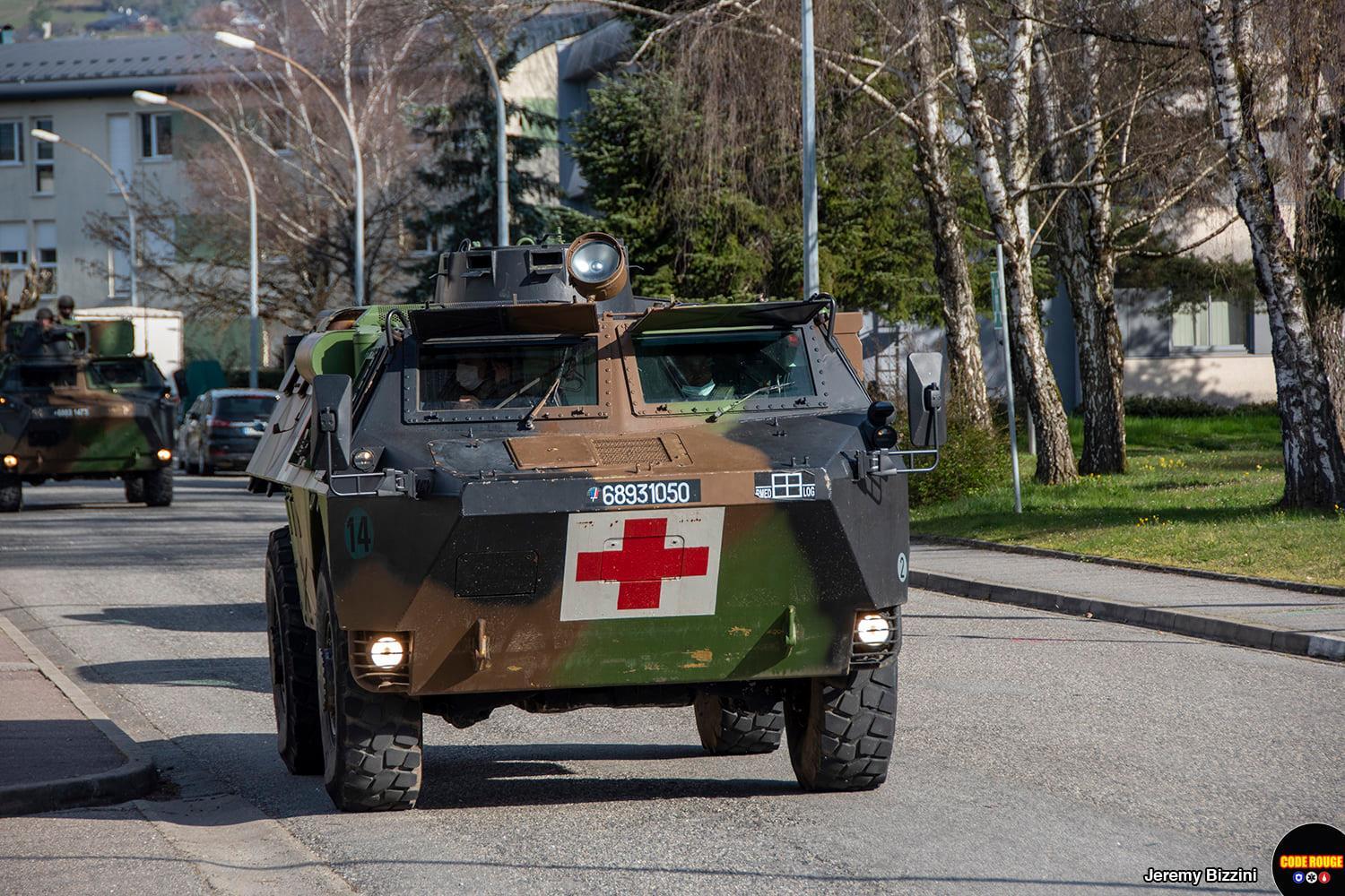 Scène issue du reportage sur un exercice du 13e BCA